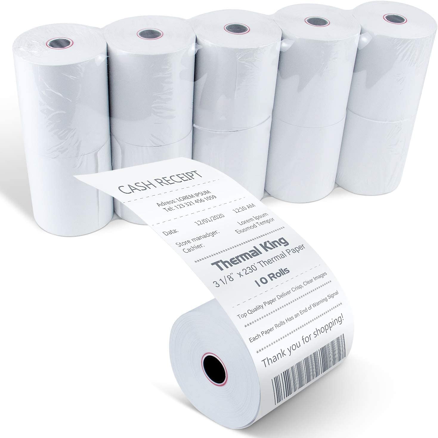 billing rolls and POS rolls high quality paper